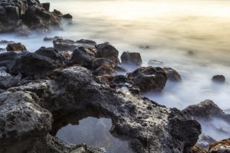 Anakena Beach on Easter Island, Rapa Nui in Chile. South America