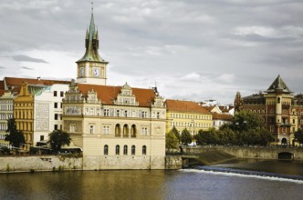 Prague's Ancient Architecture. View From The Charles Bridge. Prague, Czech Republic. Daugavpils,