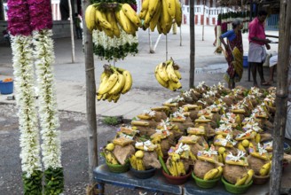 A shop selling Pooja Puja things in Lord Murugan Temple at Thiruttani Tiruttani Tirutani, Tamil