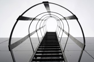Fire escape on the gl