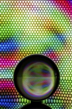 Light painting with a glass ball photograph