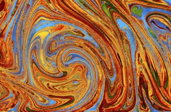 Marbling art patterns as abstract colorful background