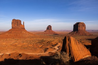 Scenic View of Monument Valley Utah USA
