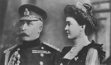 Prince Arthur, Duke of Connaught and Strathearn. 1850-1942. Pictured with his wife Princess Louise
