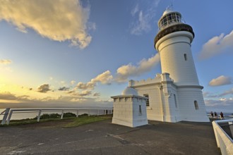 Cape Byron Light near the town of Byron Bay at sunset
