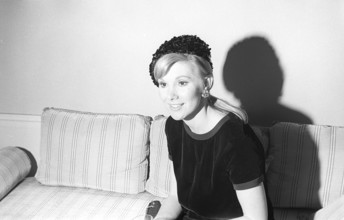 Susan Hampshire. CBE. English actress born 12 may 1937. Pictured here while in Sweden 1968 in