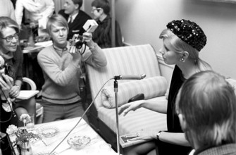 Susan Hampshire. CBE. English actress born 12 may 1937. Pictured here while in Sweden 1968 in