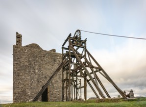 Magpie Mine near Sheldon in the Peak District, Derbyshire, England, United Kingdom