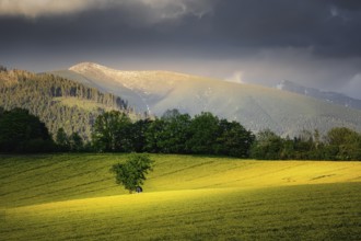 Beautiful Slovak unspoilt nature, a wonderful destination for vacation and relaxation