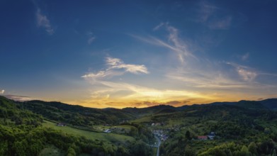 Beautiful Slovak unspoilt nature, a wonderful destination for vacation and relaxation