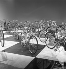 1950s bicycles. Swedish bicycle manufacturer Nymanbolaget built their first bicycles 1888. Here in