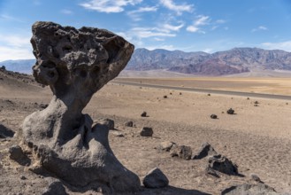 Famous Mushroom Rock in the Death Valley, USA