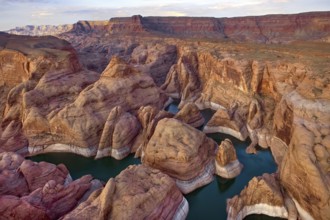 Glen Canyon, Aerial image, Lake Powell, USA