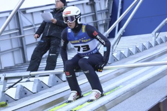 Simon Vöhringer (SC Hinterzarten) at the DSV Youth Cup / German Cup Ski Jumping Hinterzarten 2024,