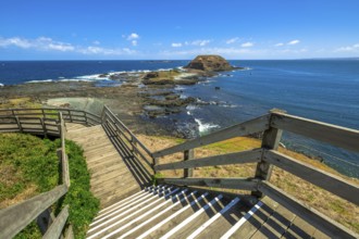 To view of Seal Rocks. Grant Point, western tip of Phillip Island, Victoria, Australia