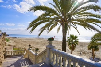 Benicassim Voramar playa beach in Castellon of Spain also Benicasim