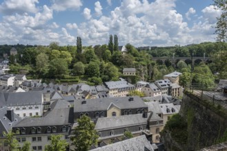 Pfaffenthal district in Luxembourg
