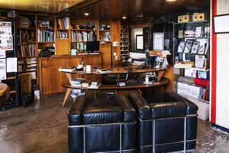 Office in the Le Corbusier House, landmark, Marseille, France