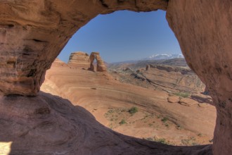 Rock arches, Arches NP, Utah