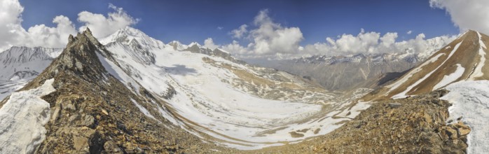 Scenic panorama in Dolpo region in Nepal
