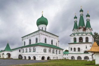 Alexander-Svirsky Monastery is orthodox monastery in the Leningrad region, Russia. Trinity