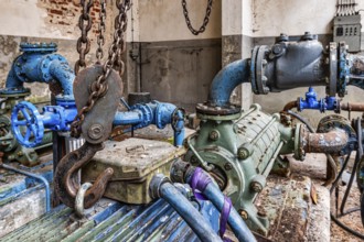 Waterworks machine hall Lost Places