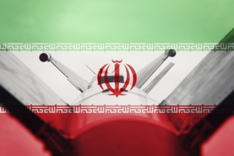 Weapons of mass destruction. Iran ICBM missile. War Background