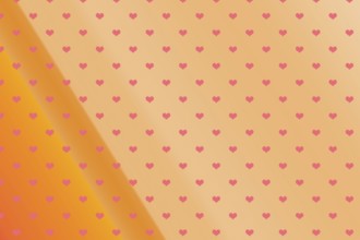 Valentine's Day template with heartsfor banners, inviations, advertisements, cards