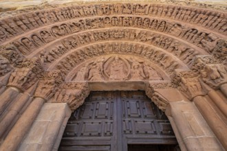 Cover, Church of Santo Domingo, Romanesque, 12th century, Soria, Autonomous Community of Castile,