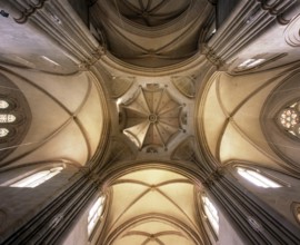 Offenbach an der Glan, former monastery church, crossing vault, St., Sankt, Saint