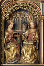 St Anne's altar in the southern side choir, detail, St, Saint, Saint