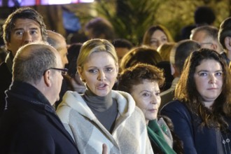 Celebration in honour of the patron saint of the Principality of Monaco Sainte Devote in front of