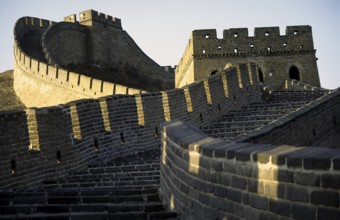 04.04.1995, Badaling, Beijing, People's Republic of China, Asia, A view of a restored section of