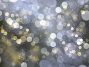 Beautiful bokeh made of blurred lights on colorfull background, Abstract defocused colorful blurred