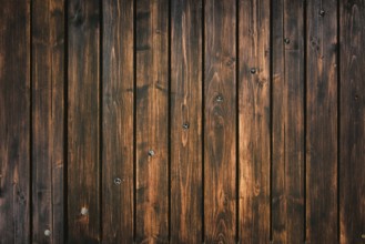 Wooden Background of Fence which is Made from Planks Veliko Tarnovo, Bulgaria