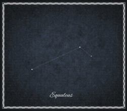 Equuleus star constellation, Night sky, Cluster of stars, Deep space, Pony constellation, Little