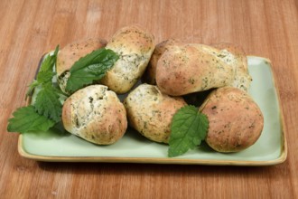 Rolls with nettles