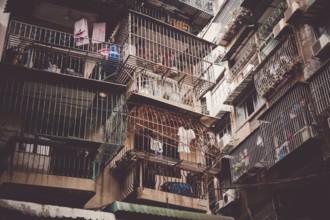 Macaos dense housing. Shooting Location: Macao Special Administration
