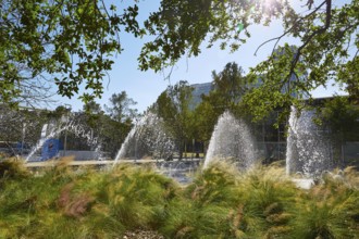 Houston Discovery green park in downtown Texas