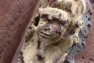 Stone relief