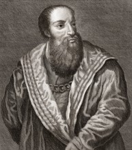 Pietro Aretino, 1492 – 1556, an Italian author