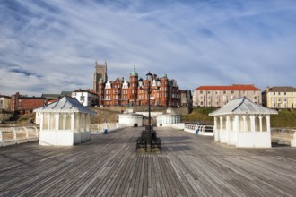 Morning on the Cromer pier in England