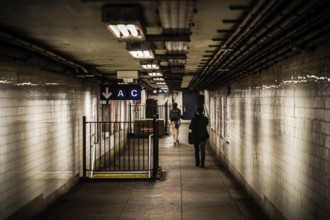 New York subway image. Shooting Location: New York, Manhattan