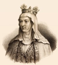 Clementia of Hungary, Clémence de Hongrie, Klementine von Ungarn, 1293-1328, queen of France and
