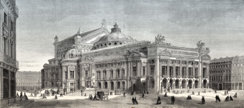 Palais Garnier, Place de l'Opéra, Paris, France, 19th century