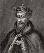 John of Gaunt, 2nd Duke of Lancaster, 1st Duke of Aquitaine, 1340 - 1399, son of King Edward III
