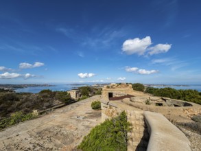 A picture of the abandoned military base of Capo D'Orso