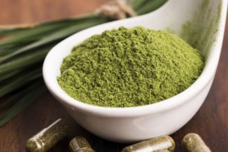 Young barley graß Detox superfood
