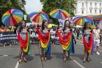 15.06.2019, Vienna, Austria, Europe, Participant at the euro Pride Parade along the Ringstraße in