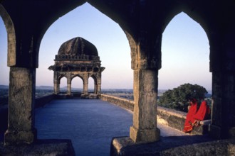 Rupmati pavilion, mandu, madhya pradesh, india
